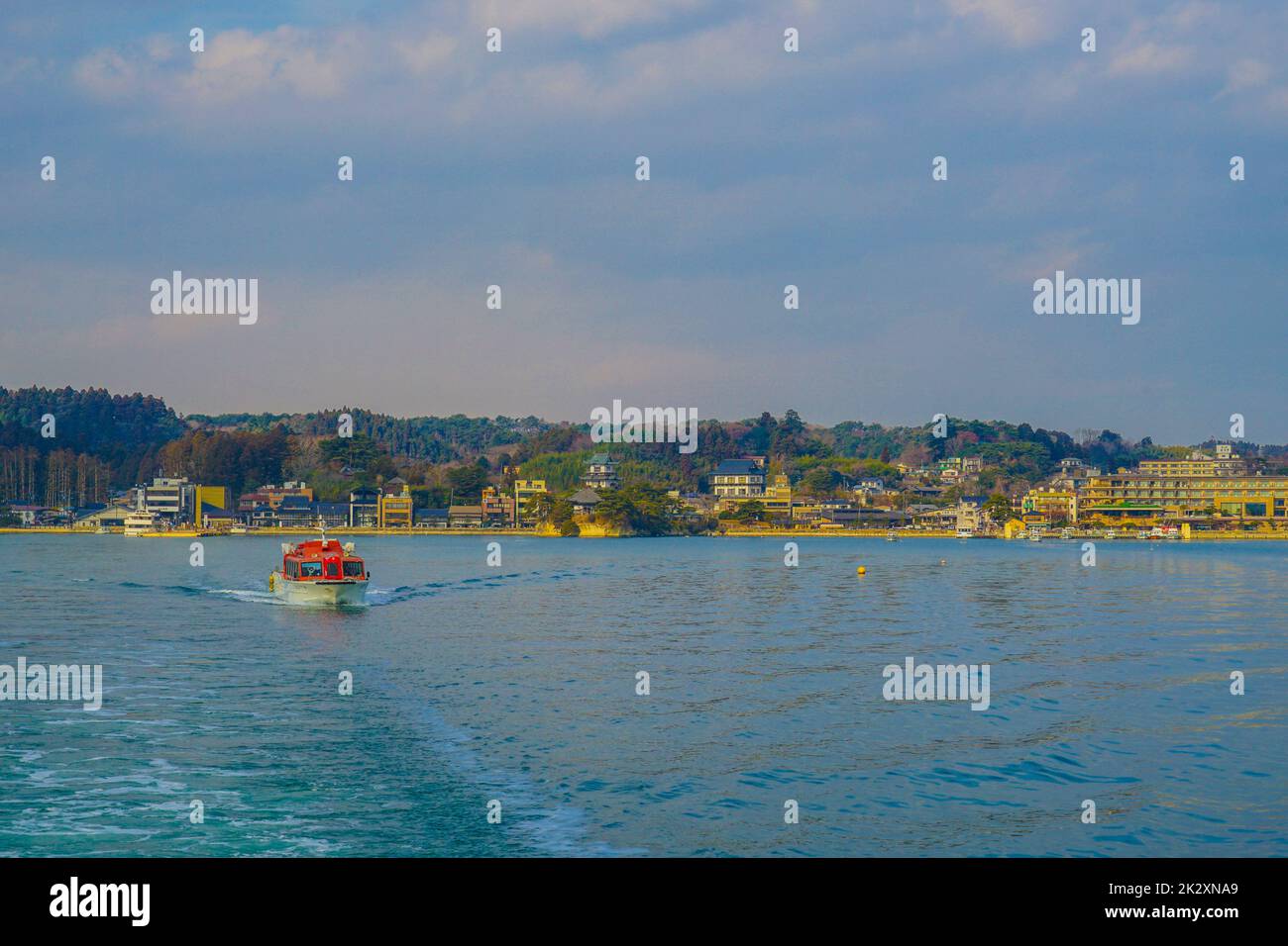 Immagine della barca da diporto Matsushimas Foto Stock