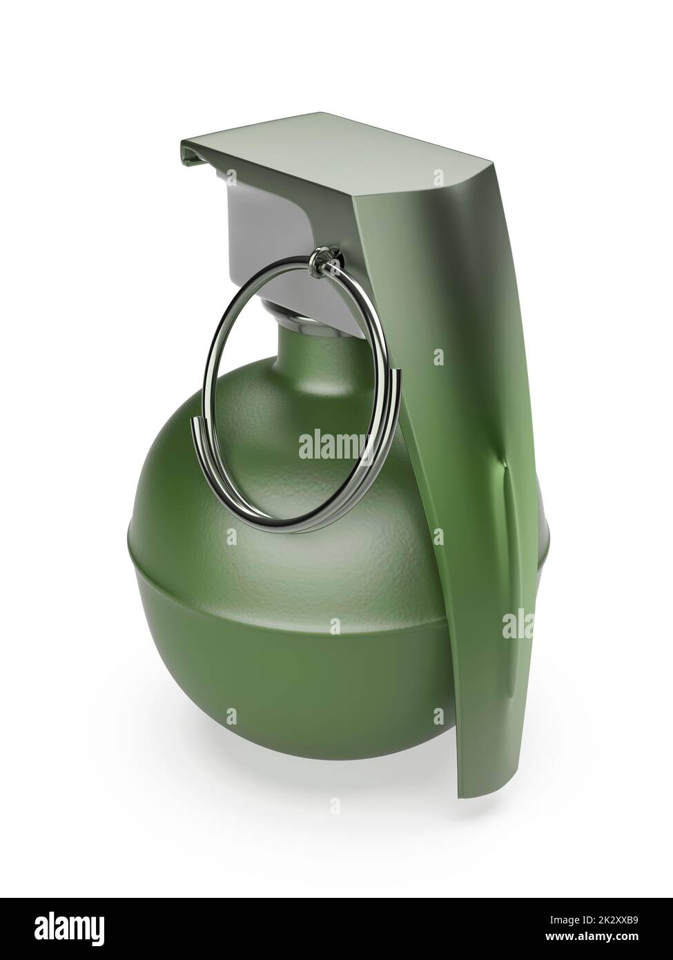 Granata a mano a frammentazione Foto Stock