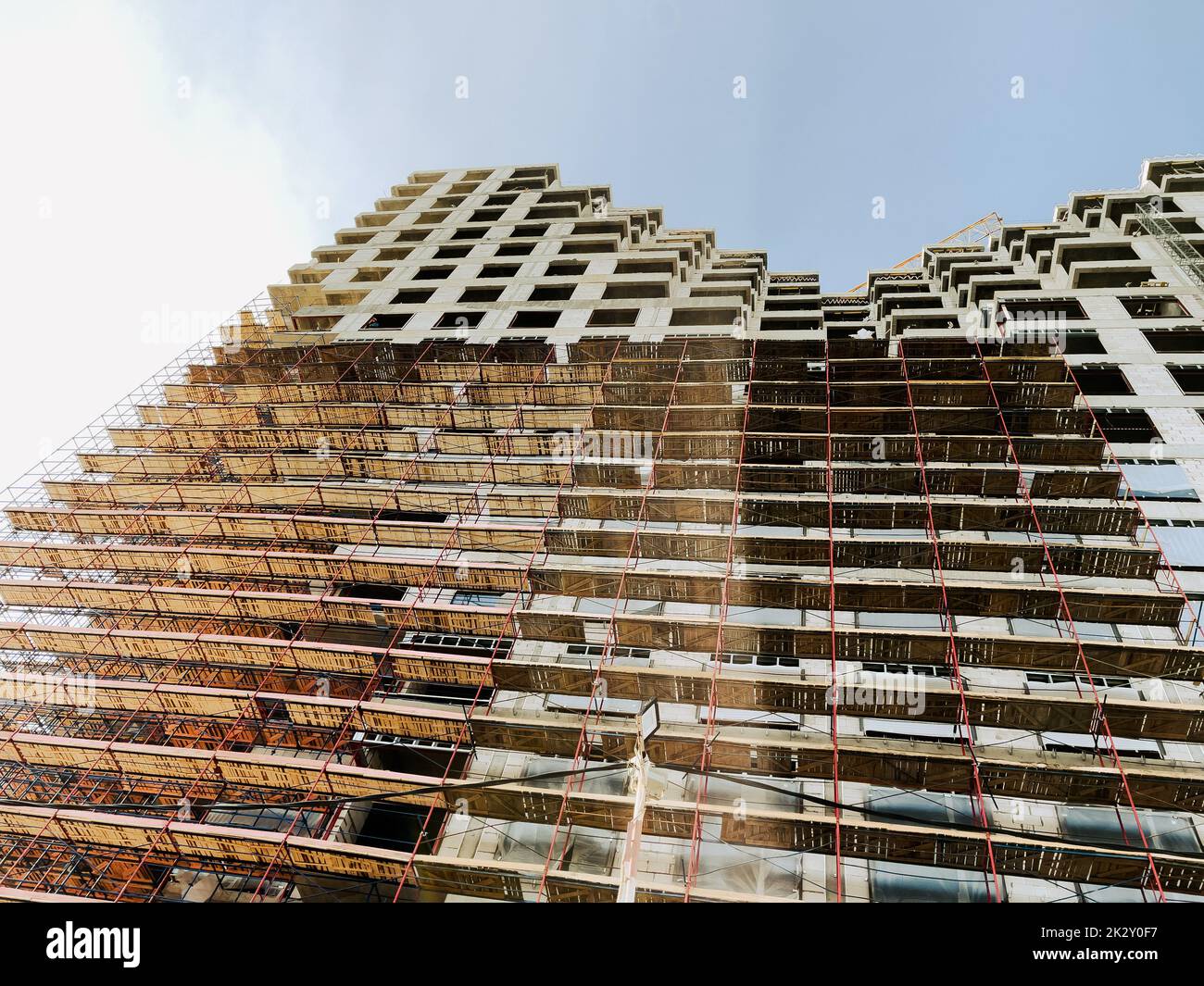 Cantiere e sviluppo in città Foto Stock