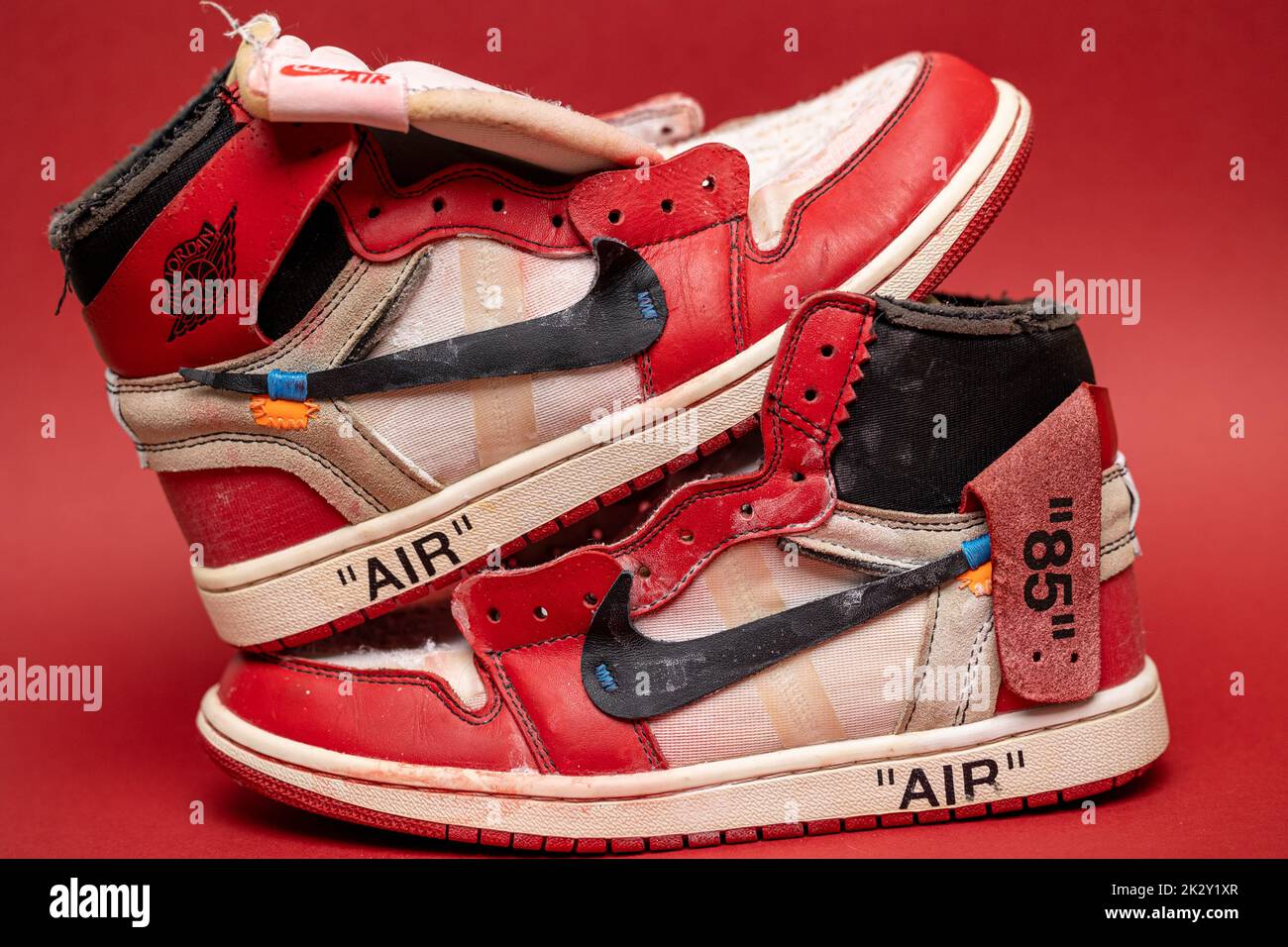 Nike air jordan 85 off white clearance