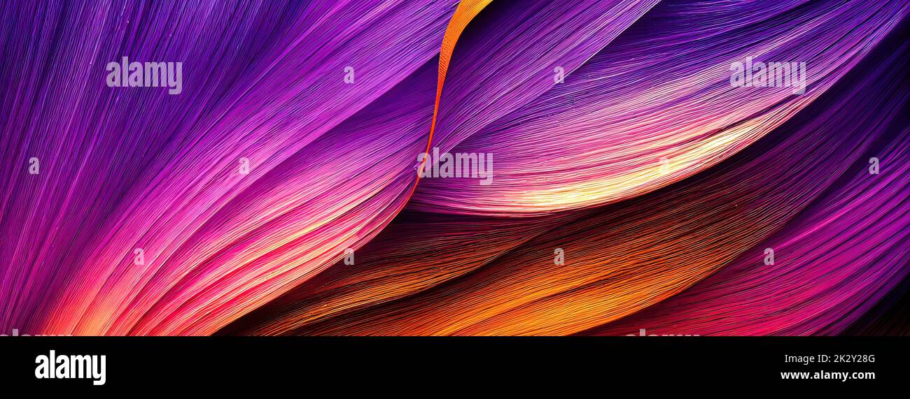 Banner modello colorato liscio con colore sfumato. Design con forma liquida sfondo astratto moderna grafica futuristica hipster. Foto Stock