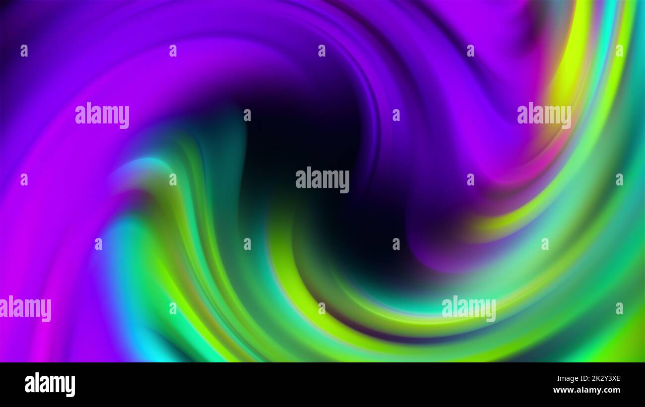Linee colorate che si snodano Foto Stock