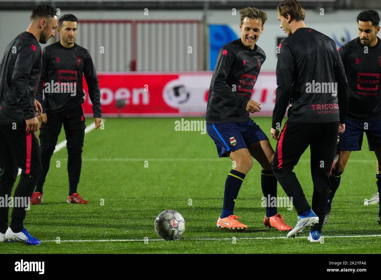 OSS, PAESI BASSI - Settembre 23: Erik Schouten di Willem II non nelle prime undici durante la partita olandese di Keukenkampioendivisie tra Top Oss e Willem II allo stadio Frans Heesen il 23 Settembre 2022 a Oss, Paesi Bassi (Foto di Geert van Erven/Orange Pictures) Credit: Orange Pics BV/Alamy Live News Foto Stock