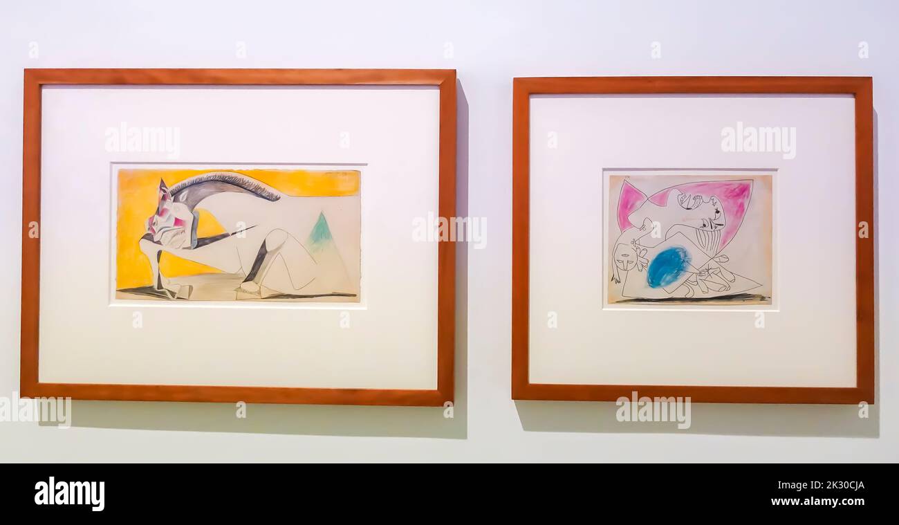 Picasso schizzo guernica immagini e fotografie stock ad alta ...