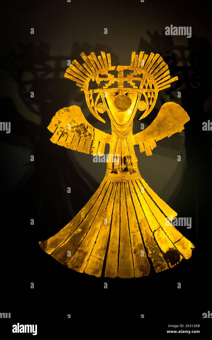 Museo dell'oro (Museo del Oro) a Bogotà, Colombia Foto Stock