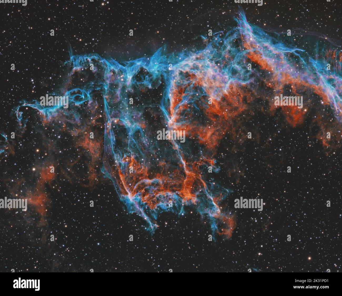 Bat Nebula nel velo orientale Foto Stock