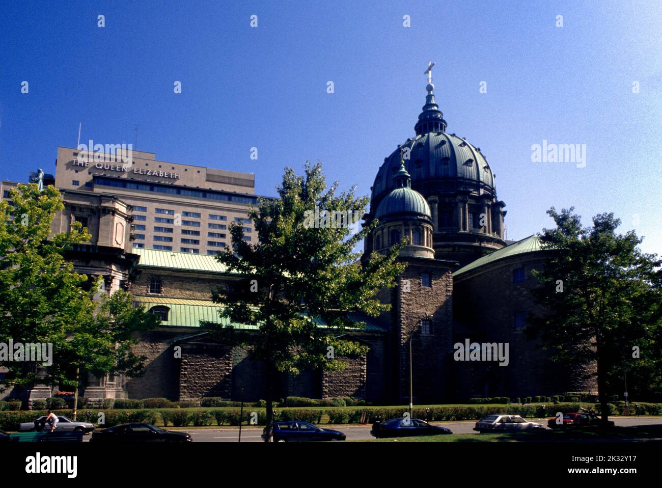 Maria Regina del mondo Basilica Montreal Quebec Canada Foto Stock