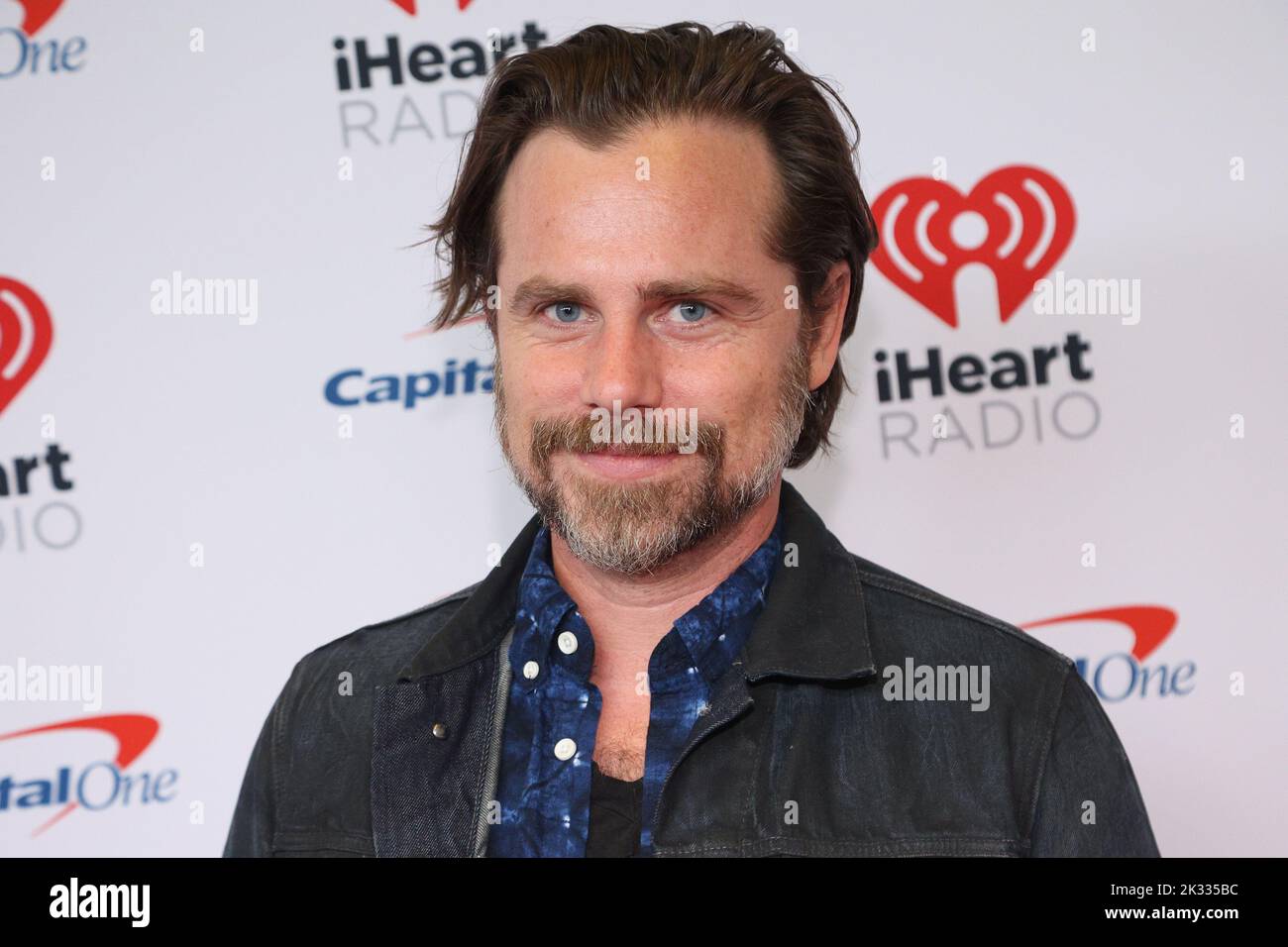 Las Vegas, Stati Uniti. 23rd Set, 2022. Rider strong arriva per il festival musicale iHeartRadio alla T-Mobile Arena di Las Vegas, Nevada, venerdì 23 settembre 2022. Foto di James Atoa/UPI Credit: UPI/Alamy Live News Foto Stock