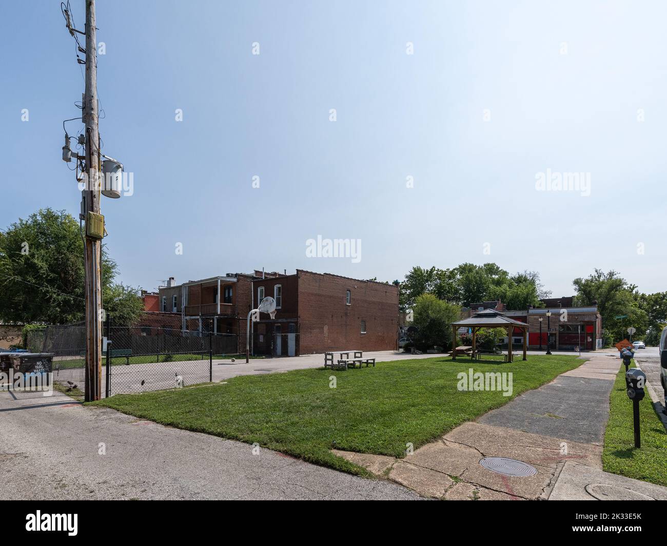 Love Bank Park su Cherokee Street Foto Stock