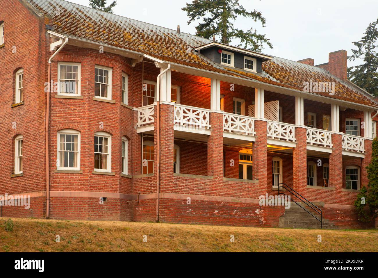 The Bricks, Fort Worden state Park, Washington Foto Stock