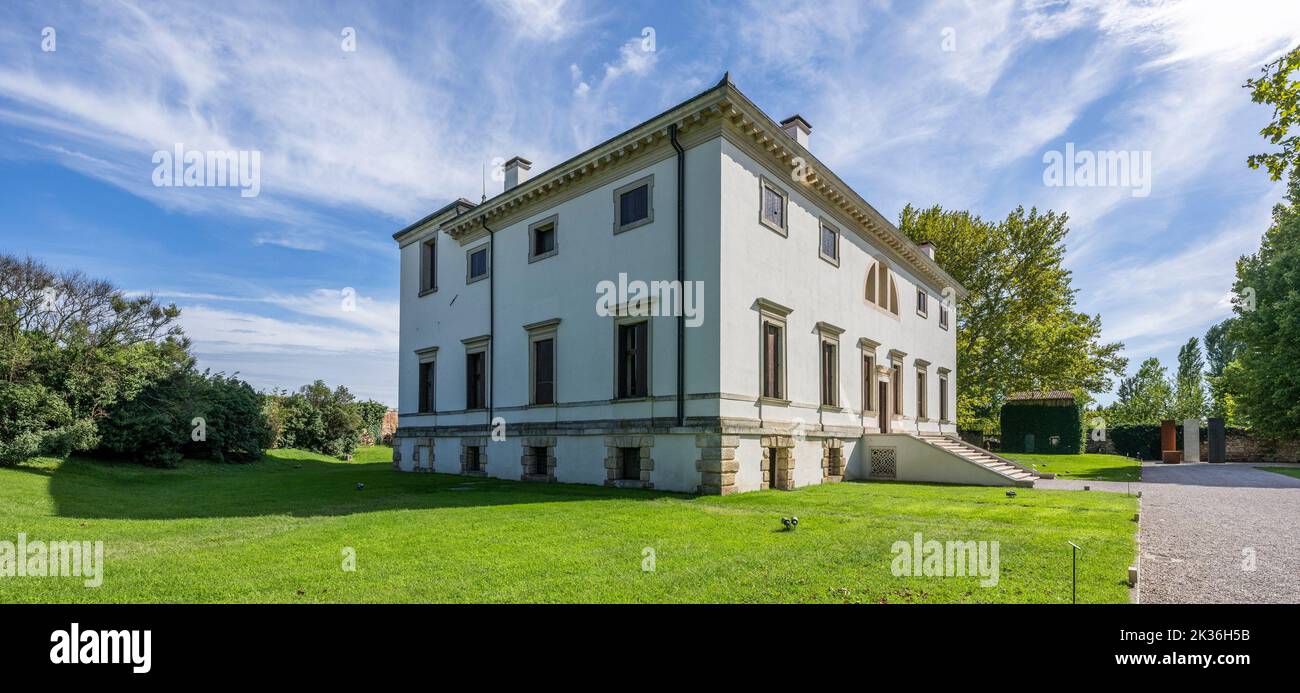 Villa Pisani Bonetti, Bagnolo di Lonigo, Veneto, Italia Foto Stock