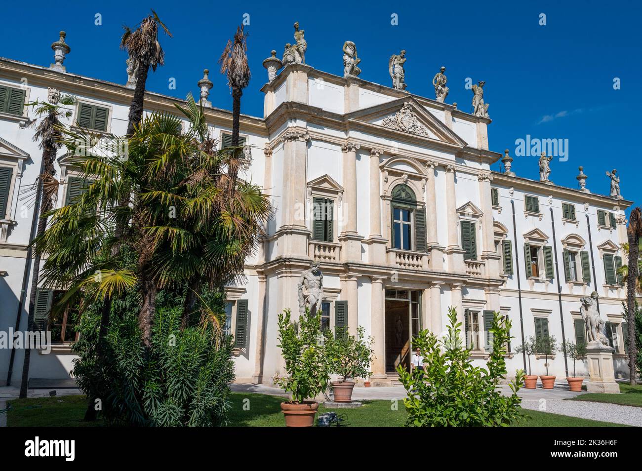 Villa Mosconi, tenuta Santa Maria, Arbizzano, Veneto, Italia Foto Stock