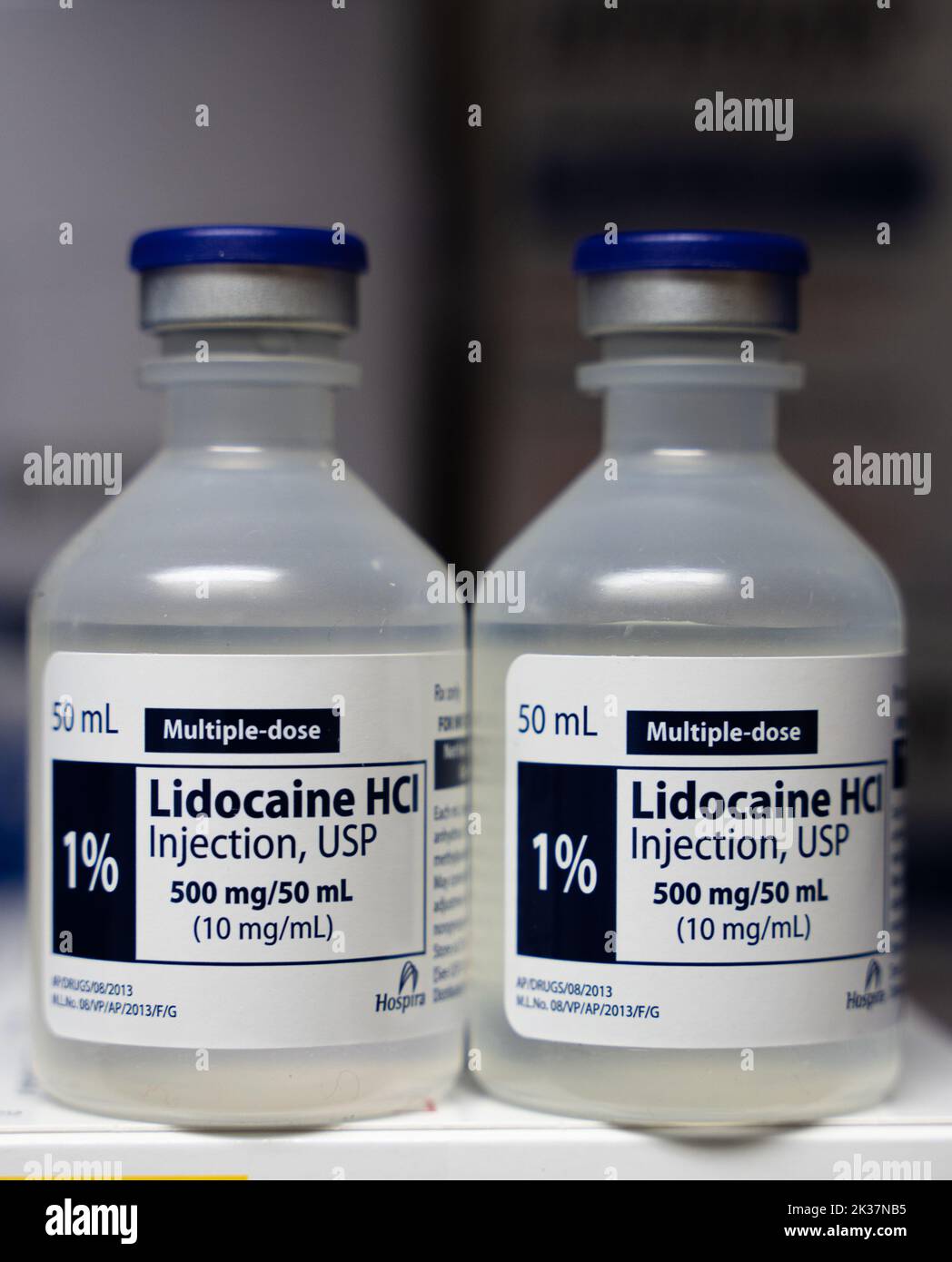 lidocaina con epi Foto Stock