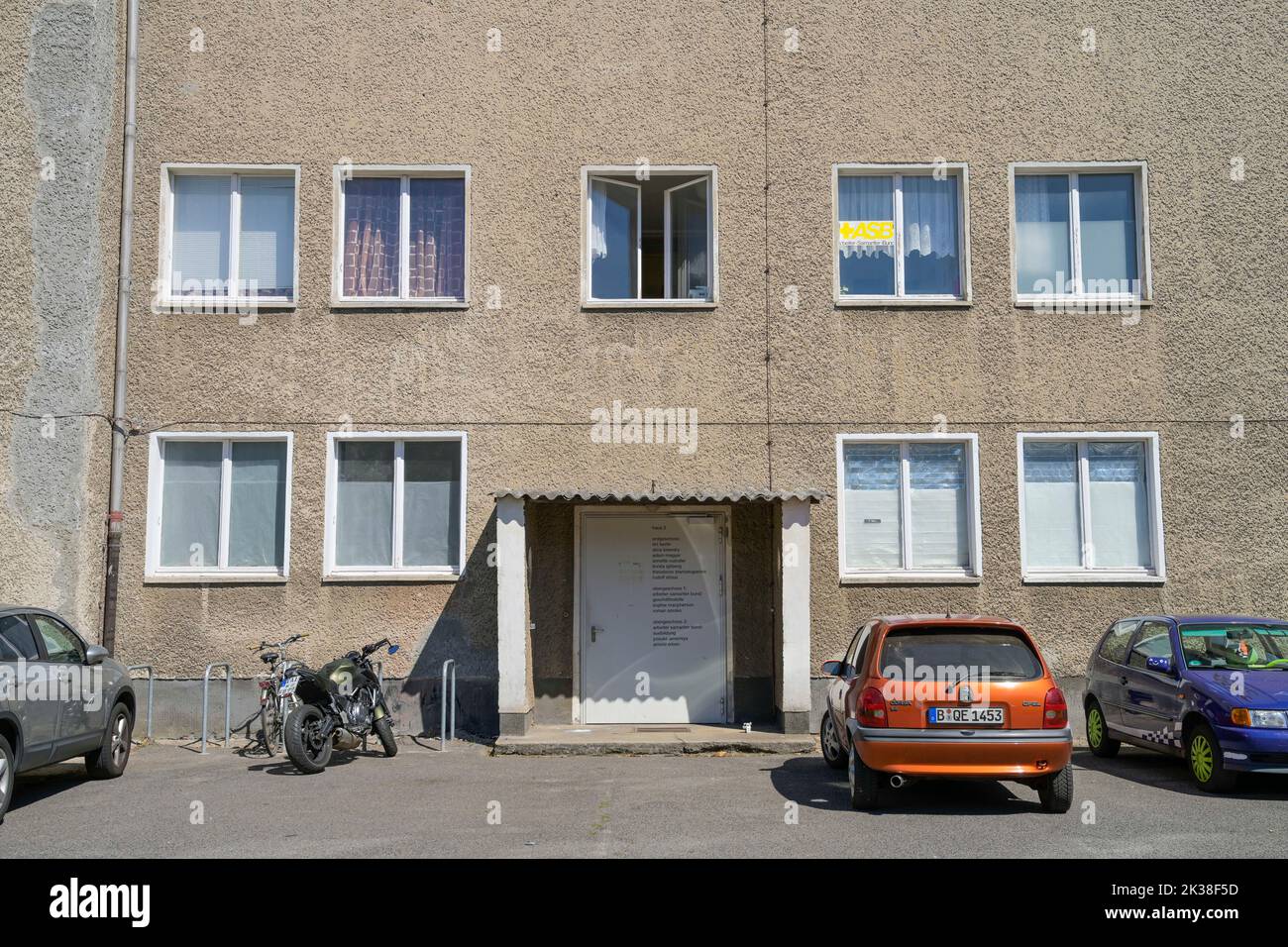 Fahrbereitschaft, Herzbergstraße, Lichtenberg, Berlino, Germania Foto Stock