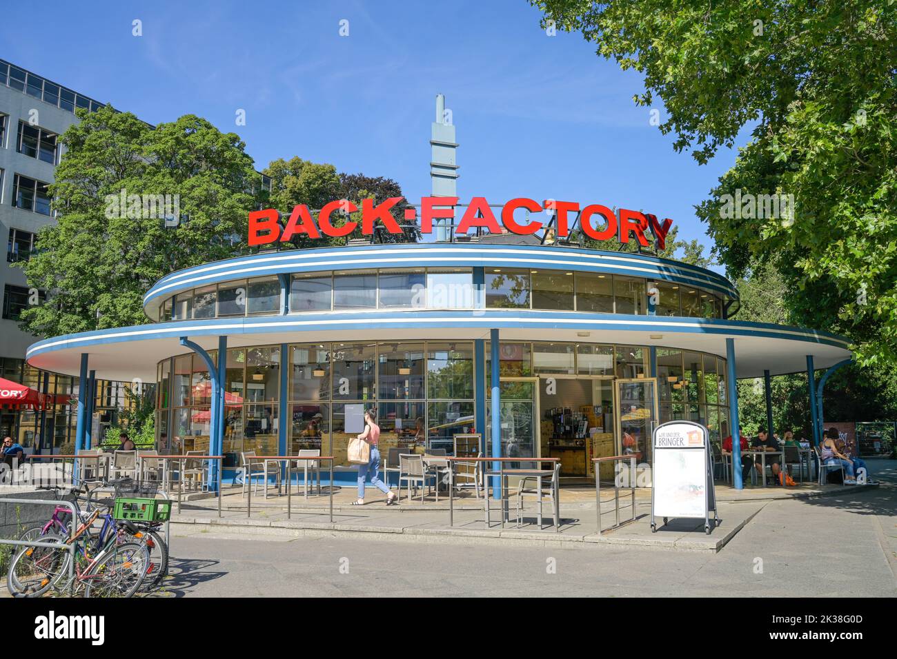 Back-Factory, Schlossstrasse, Steglitz, Steglitz-Zehlendorf, Berlino, Deutschland Foto Stock