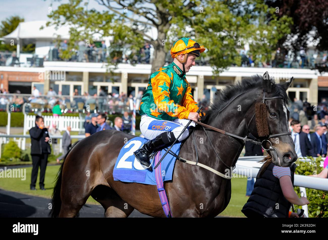 Scene del giorno 1 del Tribute Weekend Meeting all'ippodromo di York sabato 21st maggio 2022 Foto Stock