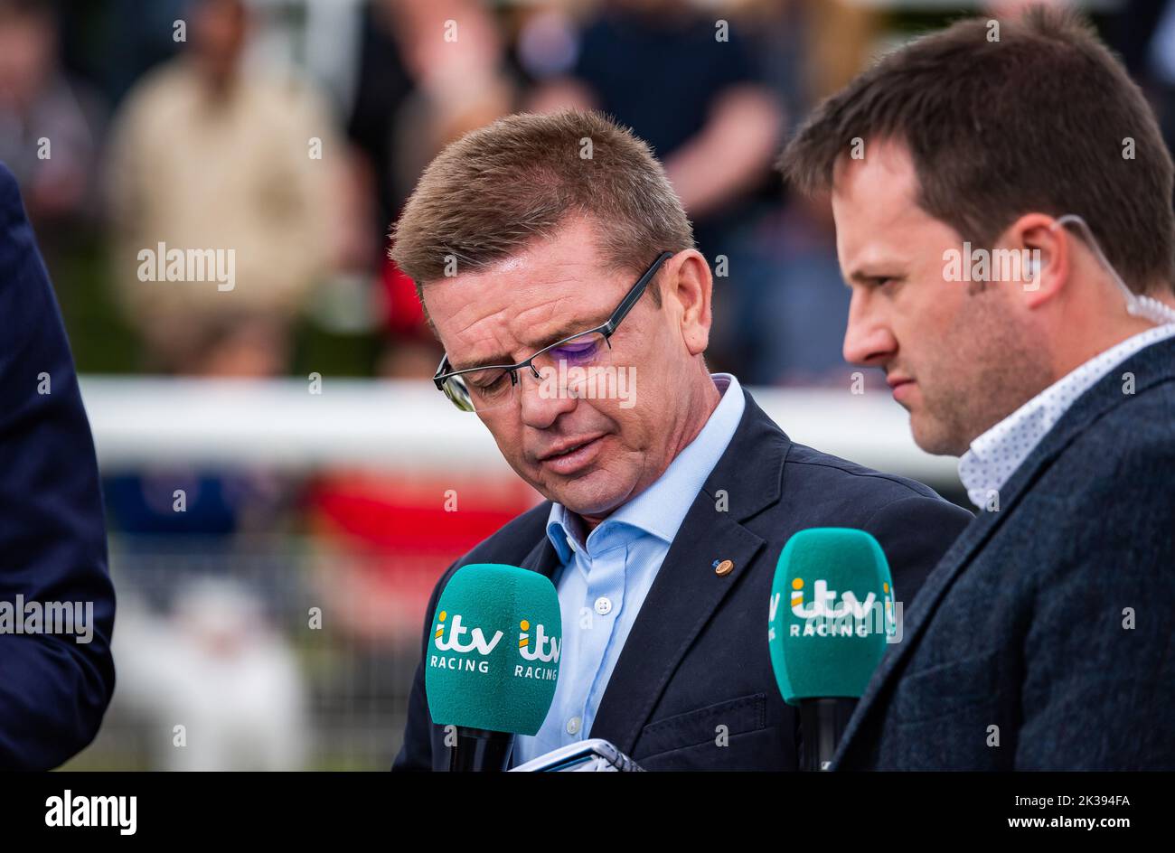 Scene del secondo giorno del Tribute Weekend dell'ippodromo di York, domenica 22nd maggio 2022, con la Sky Bet Sunday Series Foto Stock