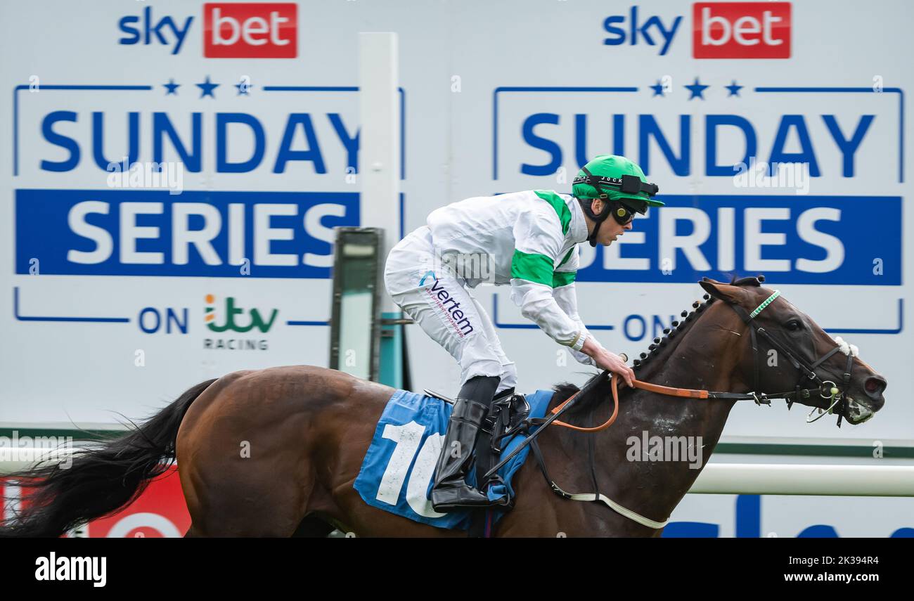 Scene del secondo giorno del Tribute Weekend dell'ippodromo di York, domenica 22nd maggio 2022, con la Sky Bet Sunday Series Foto Stock