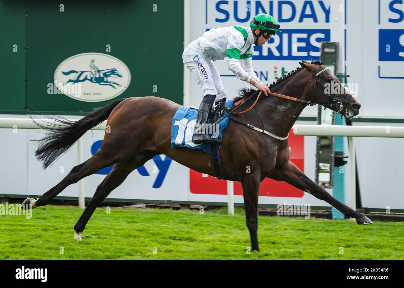 Scene del secondo giorno del Tribute Weekend dell'ippodromo di York, domenica 22nd maggio 2022, con la Sky Bet Sunday Series Foto Stock
