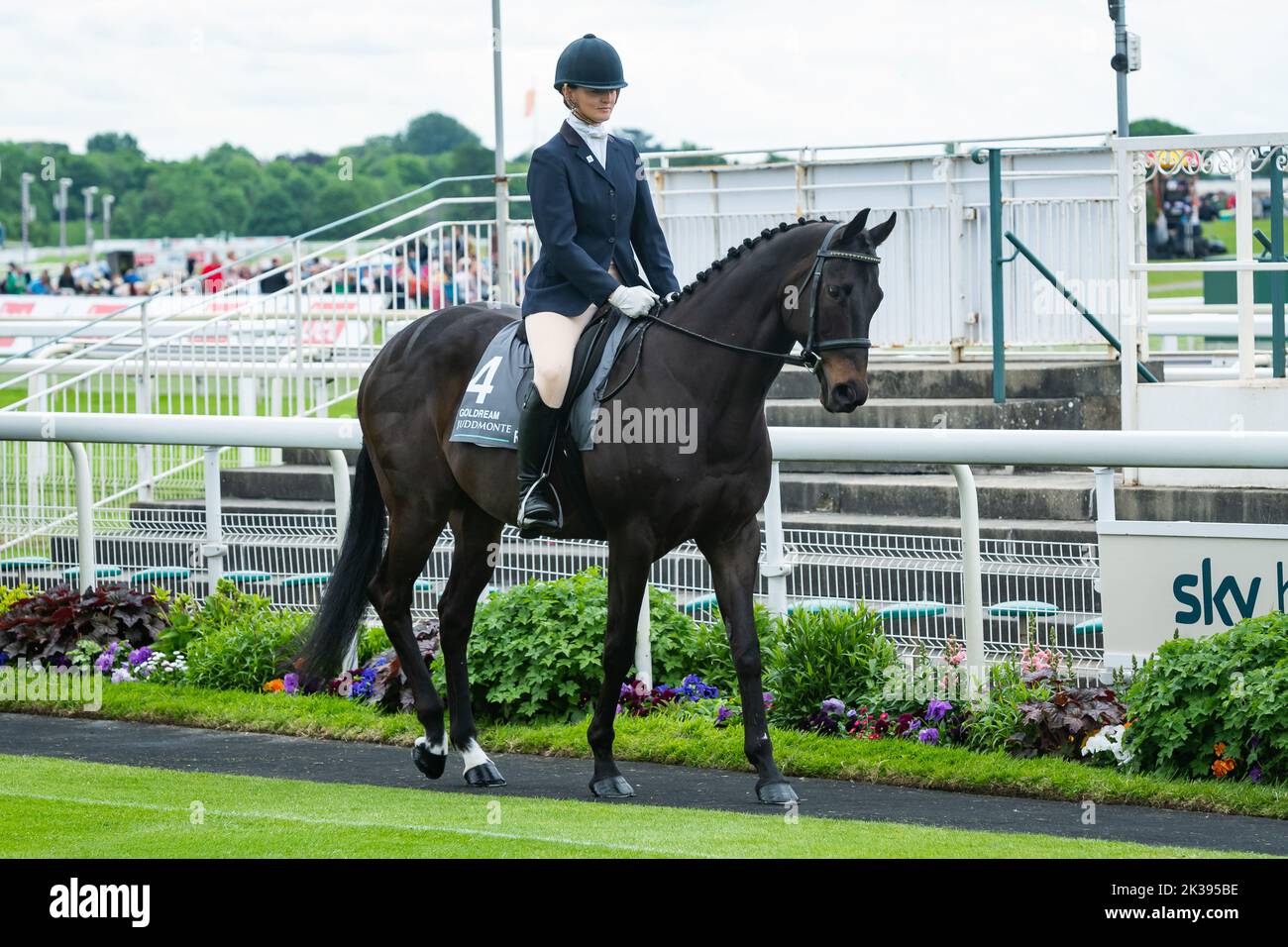 Scene del secondo giorno del Tribute Weekend dell'ippodromo di York, domenica 22nd maggio 2022, con la Sky Bet Sunday Series Foto Stock