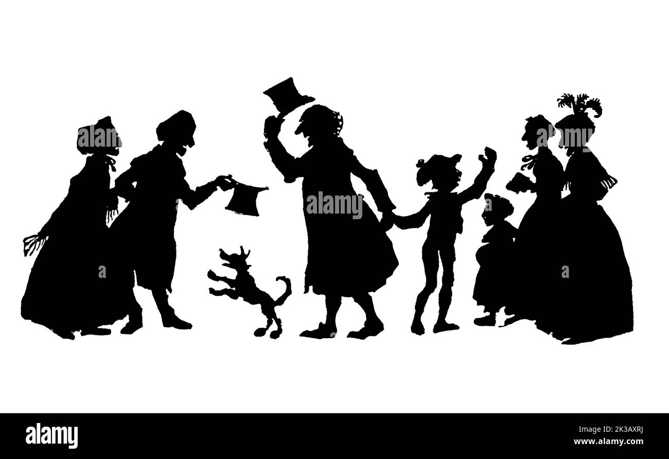 Era stato il cavallo di sangue di Tim fino alla chiesa illustrata da Arthur Rackham dal libro ' A Christmas carol ' di Charles Dickens, Pubblicazione data 1915 Editore Londra : William Heinemann ; Filadelfia : J.B. Lippincott Co.. Foto Stock