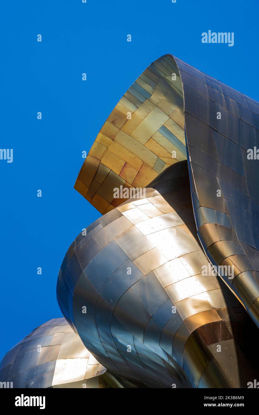 Museum of Pop Culture, Seattle Center, Seattle, Washington, USA Foto Stock