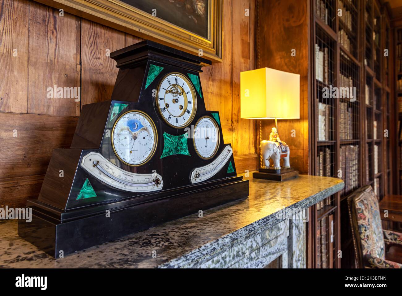 Interno di Hopetoun House, una casa signorile vicino a South Queensferry a West Lothian, Scozia Foto Stock