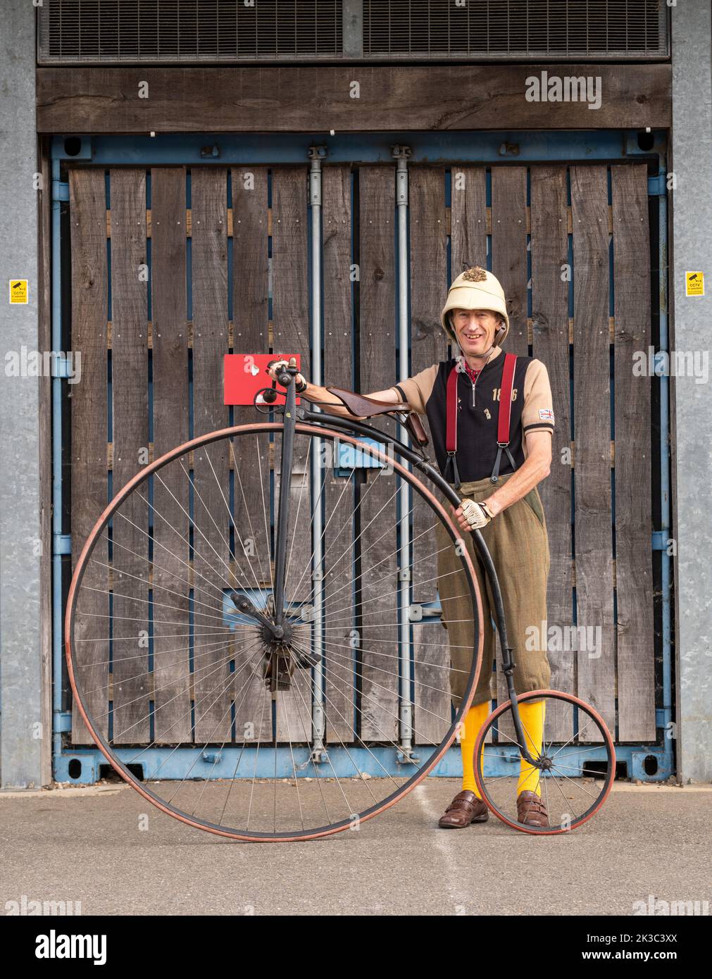 Lord Long Socks (Ray Konyn) Hillingdon Cycle Circuit, Hayes, Londra. 25th settembre 2022 Foto Stock