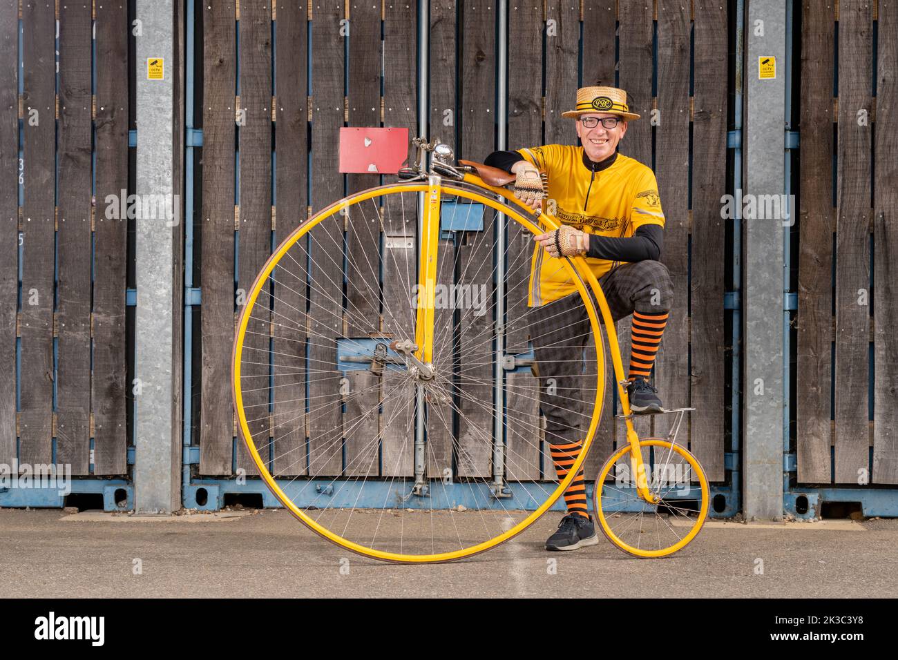 Circuito ciclabile Michael Grutezner.Hillingdon, Hayes, Londra. 25th settembre 2022 Foto Stock