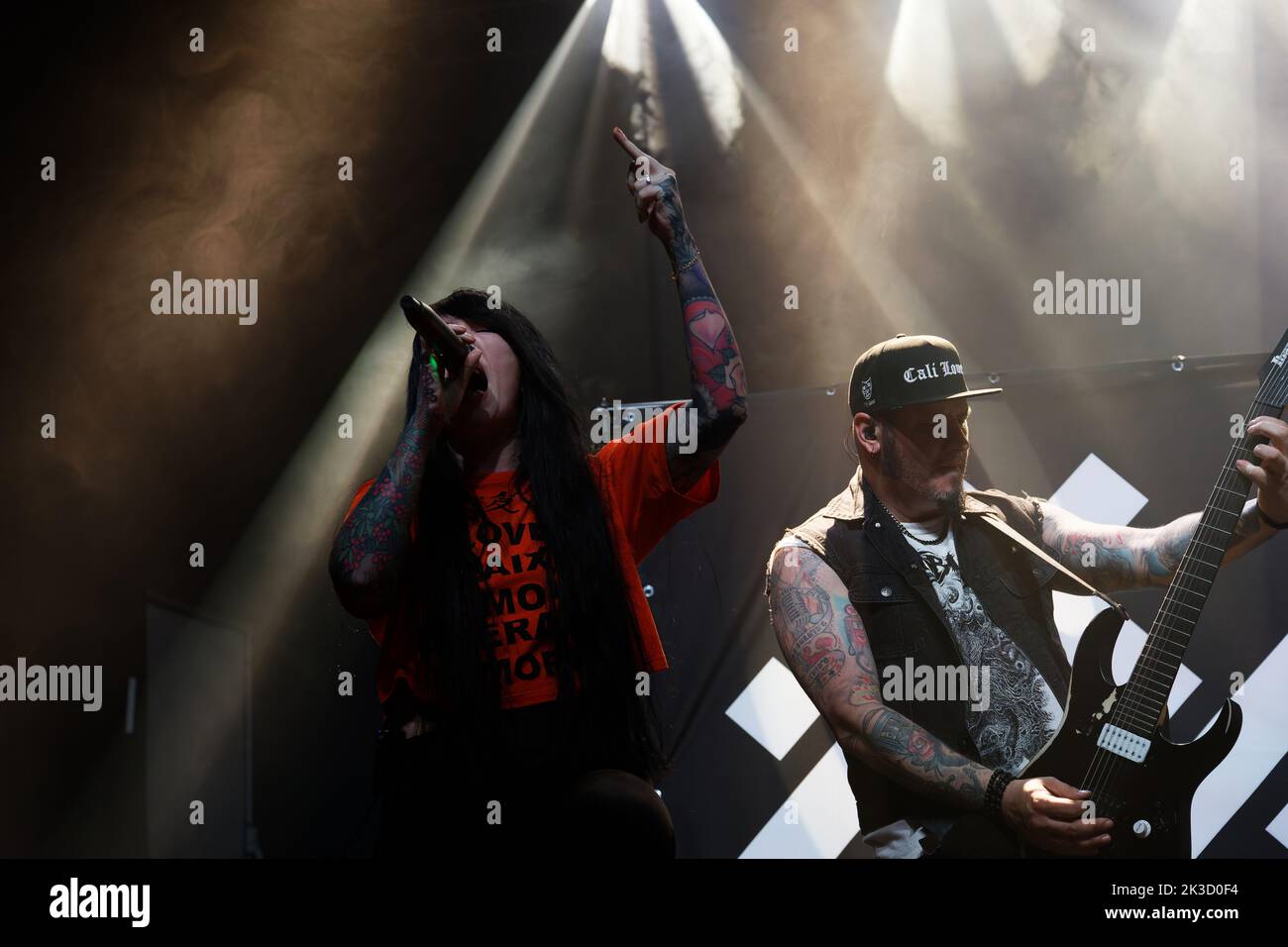 TAG MY HEART Rock A l'Usine, Istres, FRANCIA, 28/03/2022 Florent 'MrCrash' B. Foto Stock