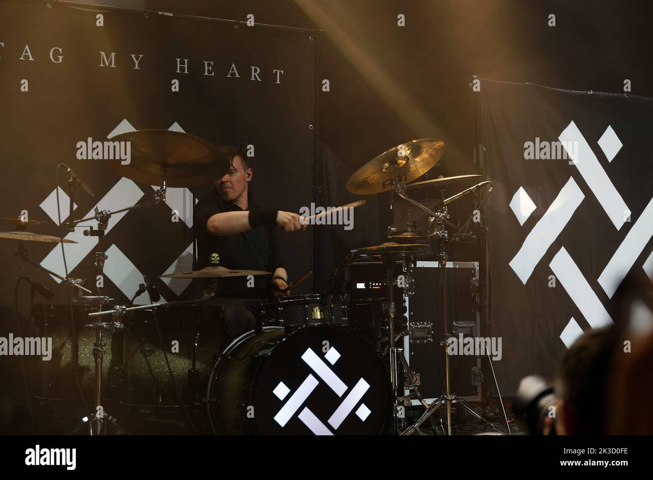 TAG MY HEART Rock A l'Usine, Istres, FRANCIA, 28/03/2022 Florent 'MrCrash' B. Foto Stock