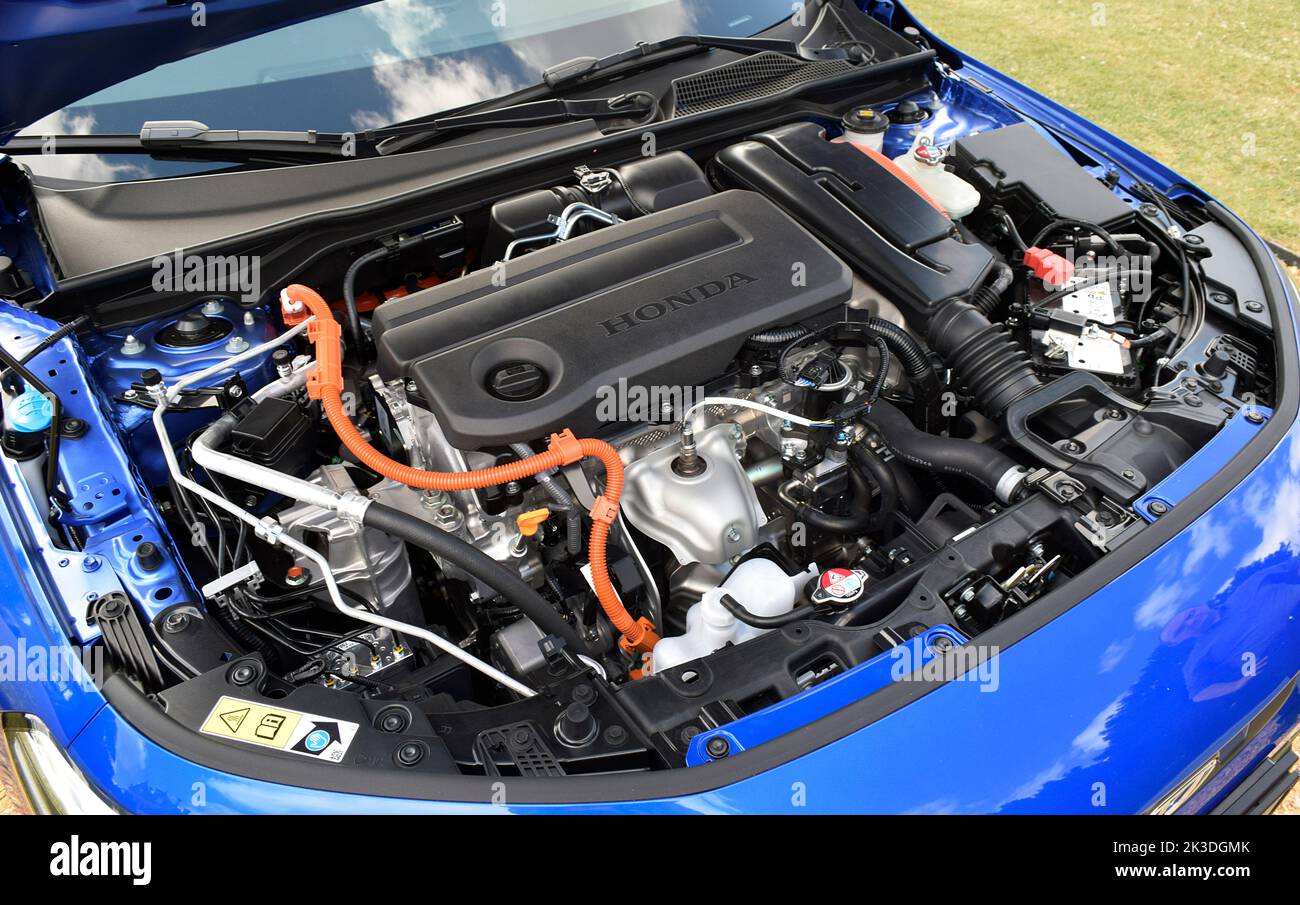 2022 Honda Civic Hybrid Electric Foto Stock