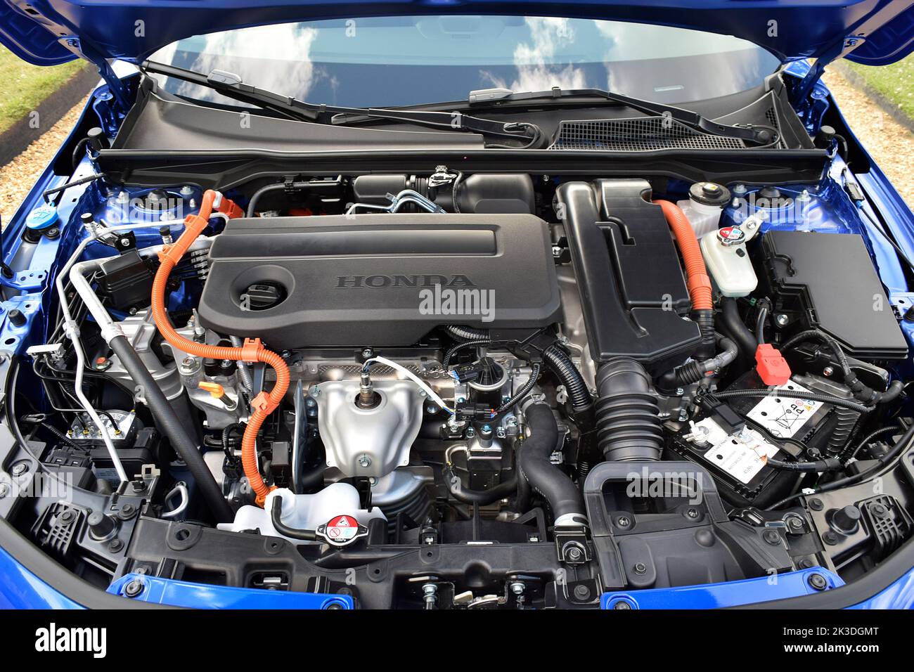 2022 Honda Civic Hybrid Electric Foto Stock
