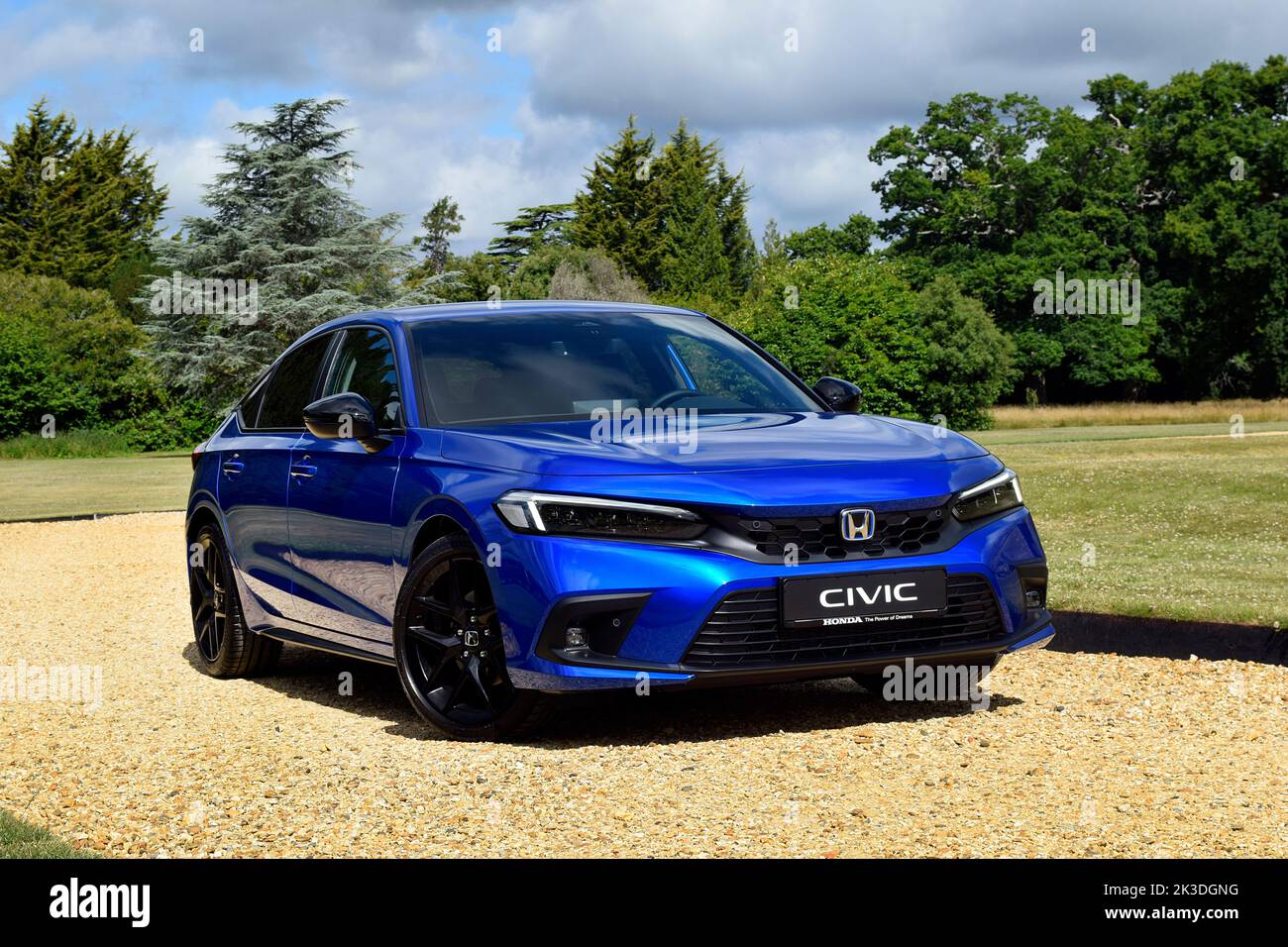 2022 Honda Civic Hybrid Electric Foto Stock