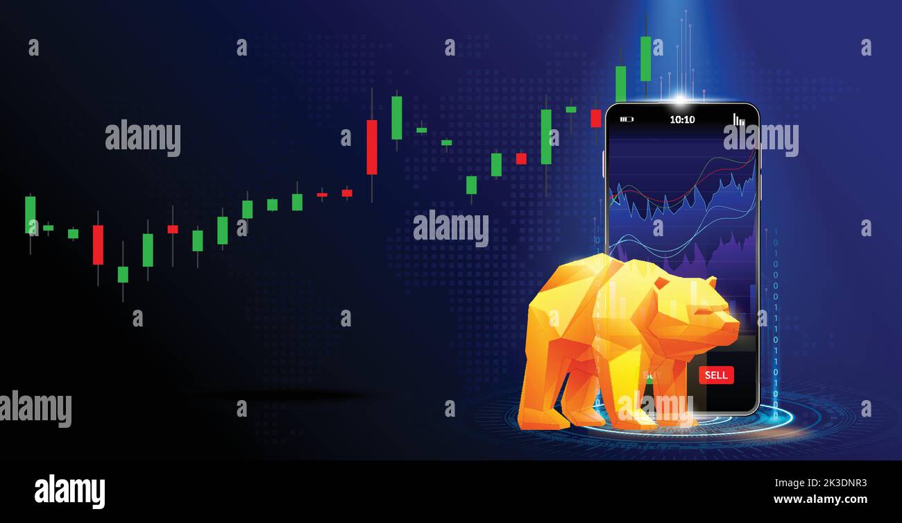 Economia indiana aumento mercato di toro. mercato di stock indiano alta crescita. Illustrazione Vettoriale