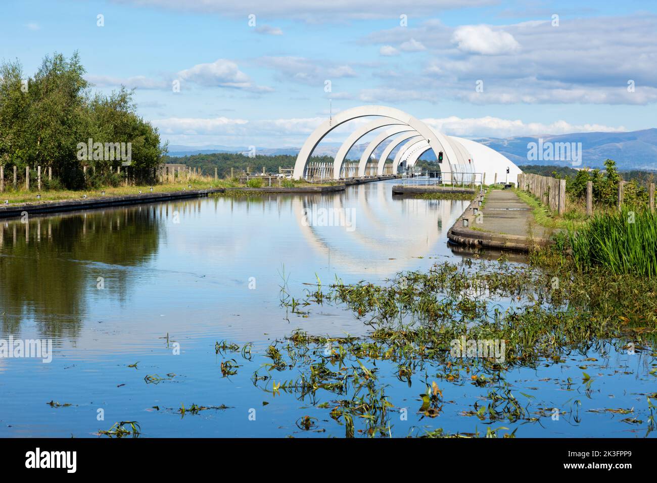La ruota Falkirk, Scozia, Regno Unito 2022 Foto Stock
