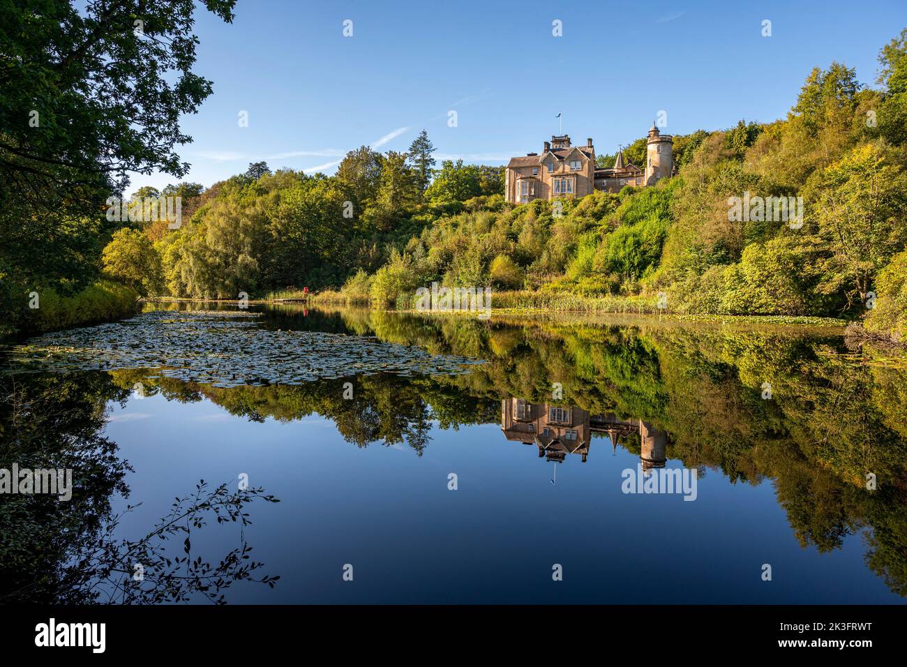 Auchen Castle, Beatock, Scottish Borders, Dumfries & Galloway, Scotland, REGNO UNITO Foto Stock