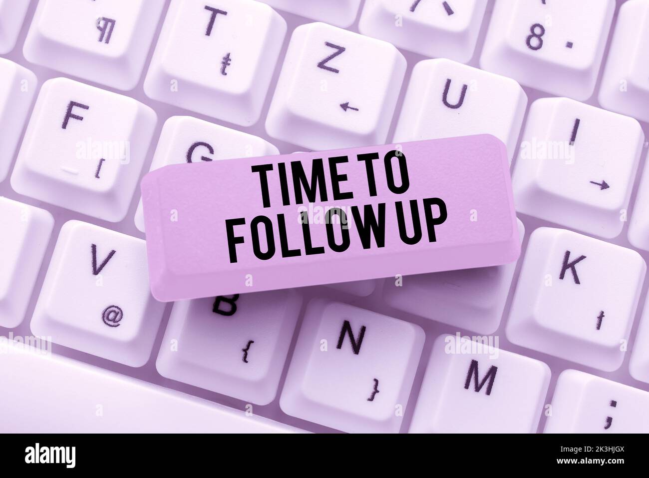 Firma visualizzazione del tempo di follow-Up richiesta dell'attività precedente o continuazione delle informazioni. Internet Concept richiesta del compito precedente o. Foto Stock