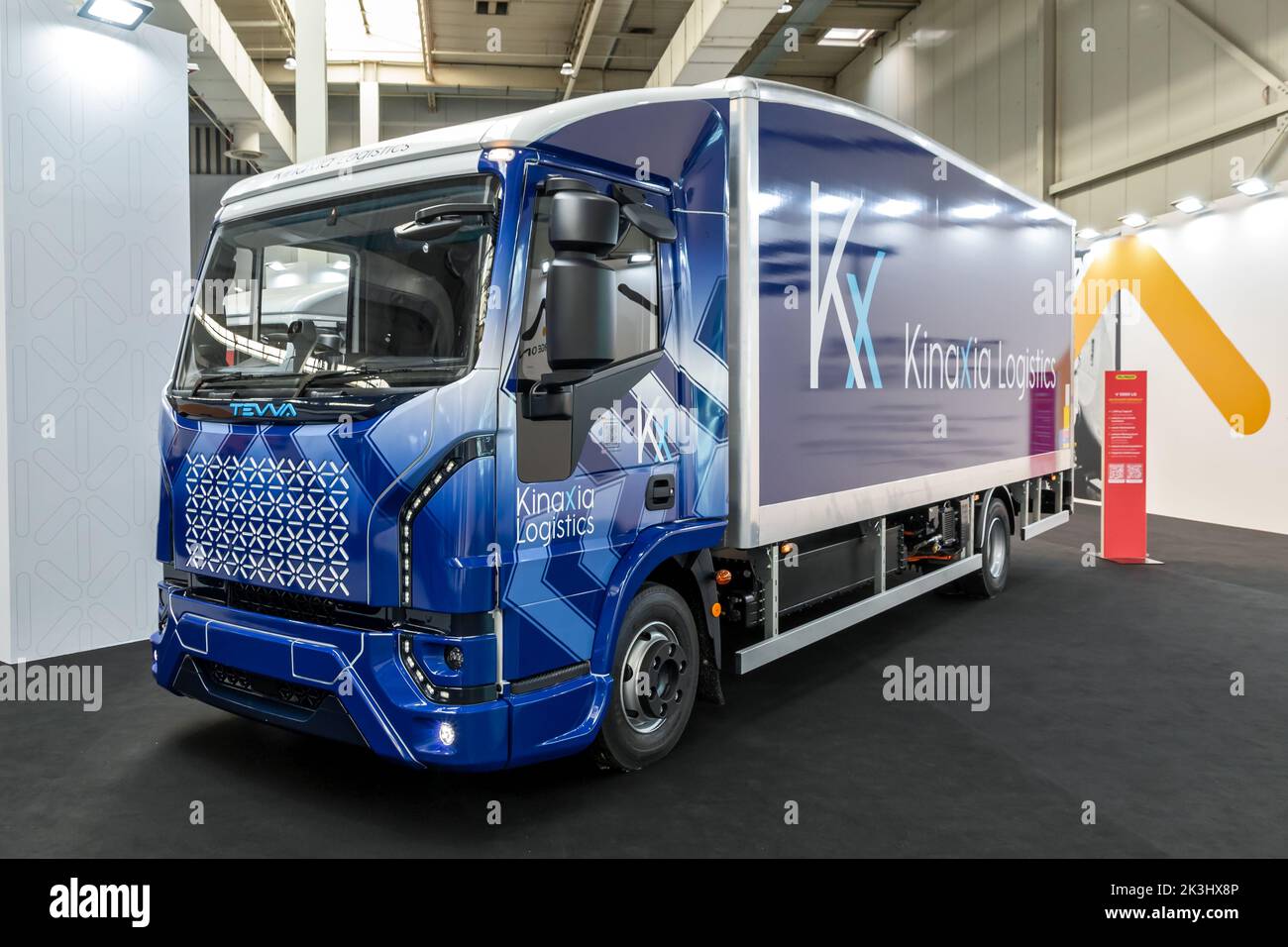 Tevva Electric Truck presentato al Salone IAA di Hannover. Germania - 20 settembre 2022 Foto Stock