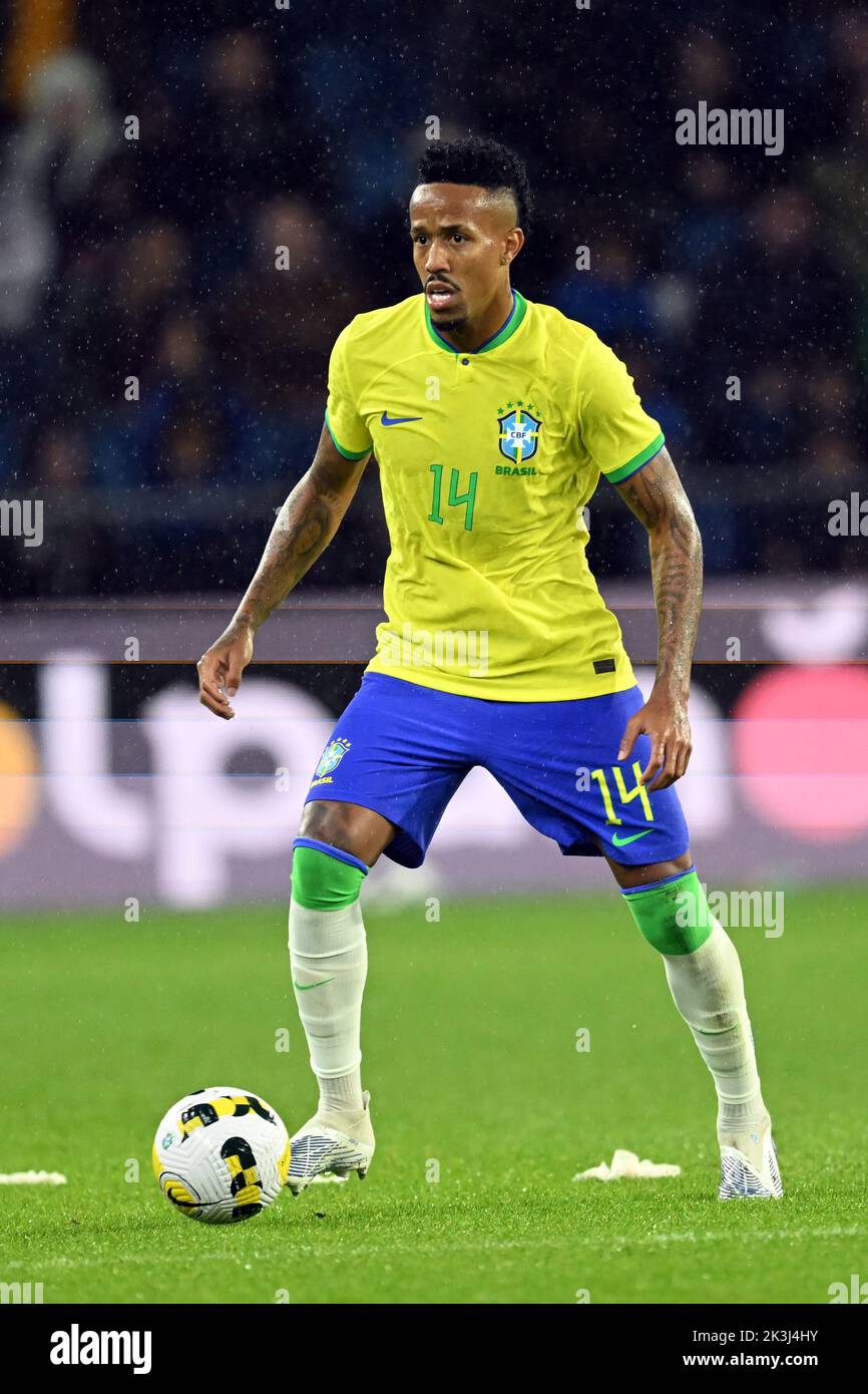 LE HAVRE - Eder Militao del Brasile durante l'International friendly Match tra Brasile e Ghana allo Stade Oceane il 23 settembre 2022 a le Havre, Francia. ANP | altezza olandese | Gerrit van Keulen Foto Stock