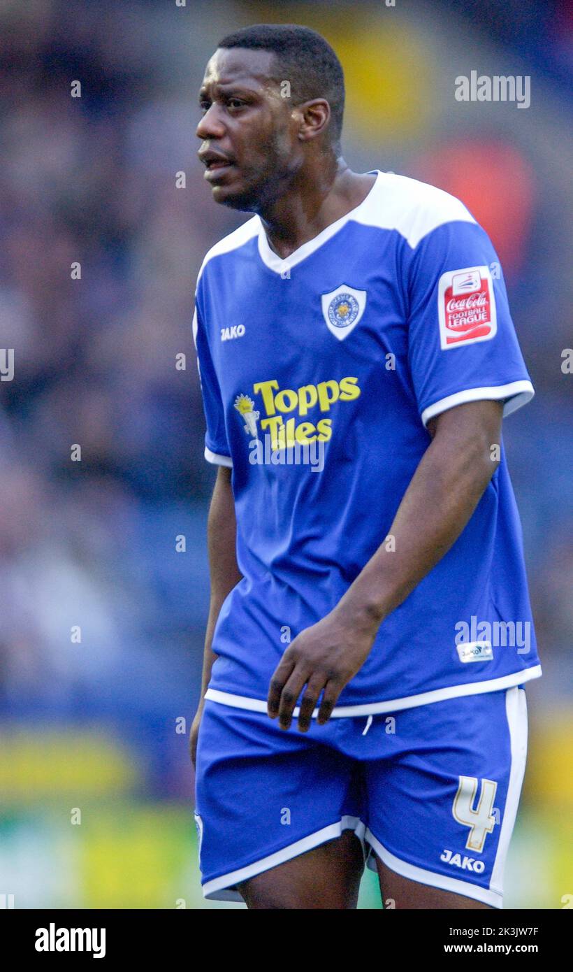 Città di Leicester Bruno N'Gotty Foto Stock