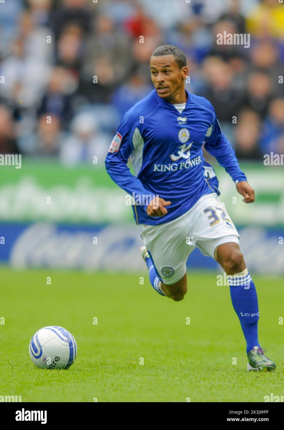 LEICESTER CITY DJ CAMPBELL Foto Stock