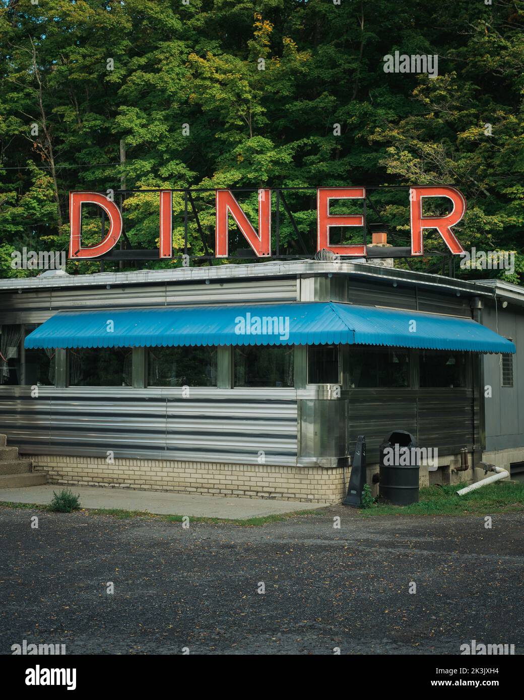Martindale Chief Diner segno vintage, Craryville, New York Foto Stock