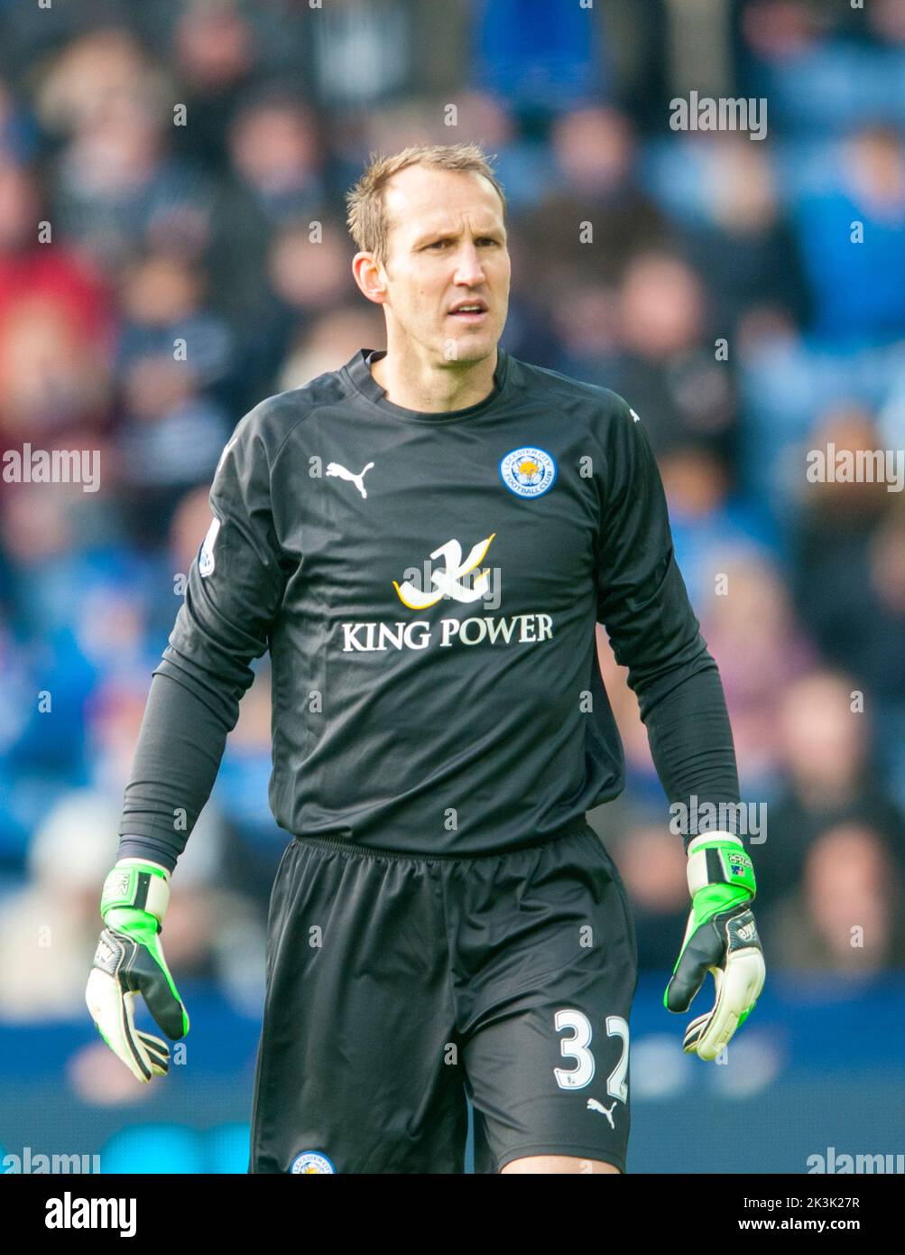 Il portiere di Leicester City Mark Schwarzer Foto Stock