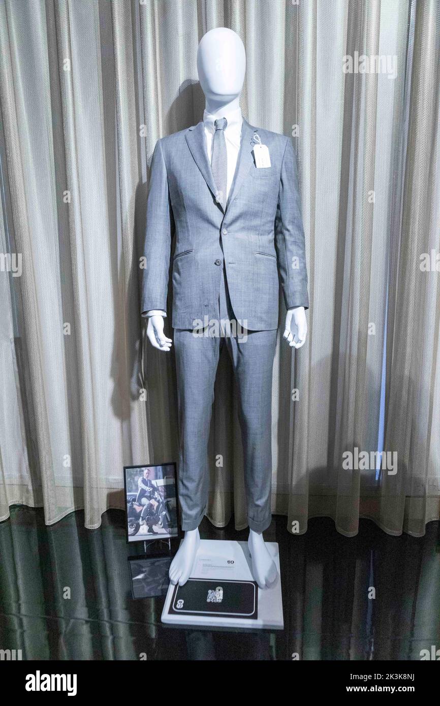 L'asta 'Sessanta anni di James Bond' si svolge a Christies' mercoledì 28 settembre 2022, celebrando il 60th° anniversario di James Bond sulla si Foto Stock