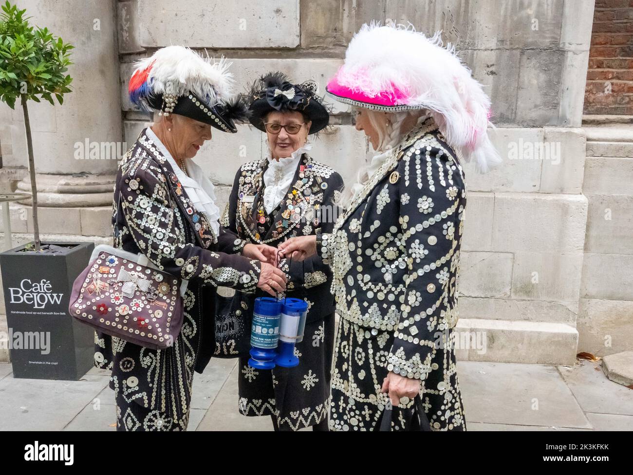 Pearly Kings and Queens Harvest Festival Londra 2022 Foto Stock