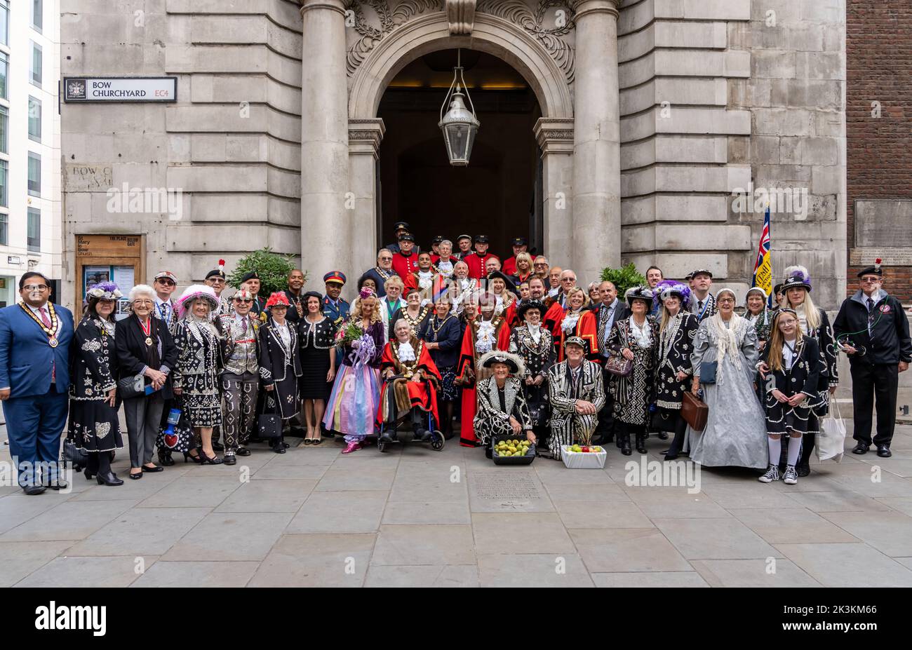 Pearly Kings and Queens Harvest Festival Londra 2022 Foto Stock