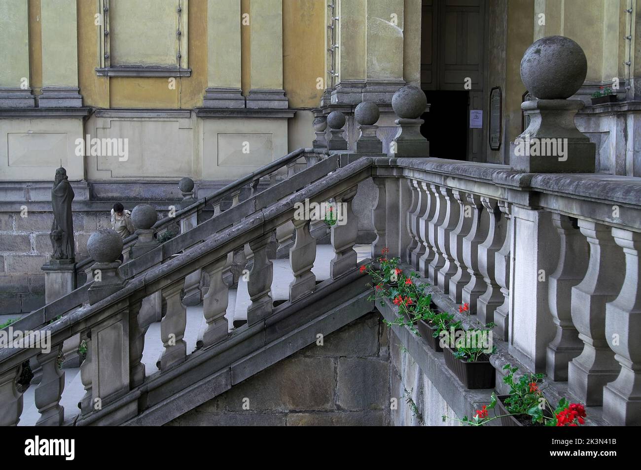 Wambierzyce, Dolny Śląsk, bassa Slesia, Niederschlesien, Polonia, Polen, Polska, Chiesa della Visitazione della Beata Vergine Maria; sanktuarium Foto Stock