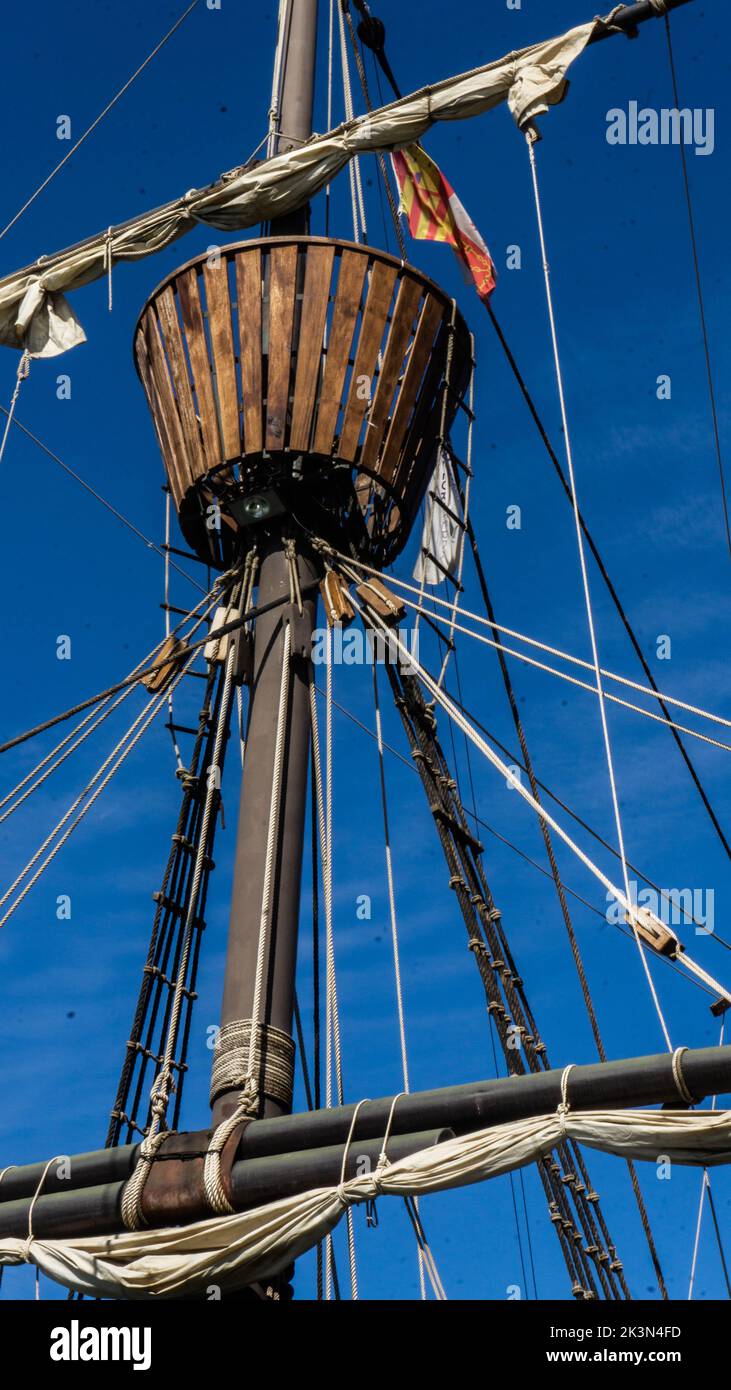 monitor the sea Foto Stock