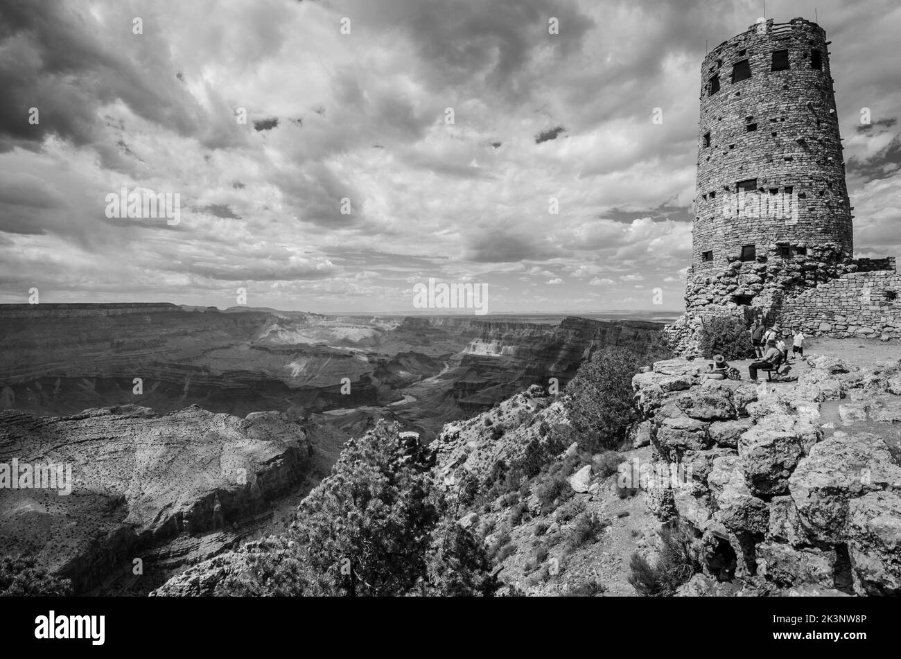 Il Grand Canyon in Arizona, Stati Uniti Foto Stock